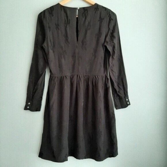 PEPALOVES Long Sleeve Cactus 🌵 Embroidery Dress Sz XS - Picture 6 of 12